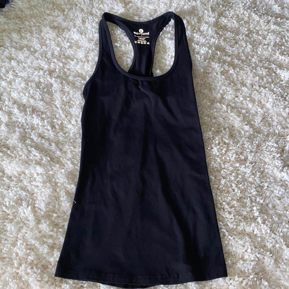 90 DEGREE BY REFLEX: black workout top size xs